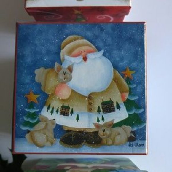 Nesting Christmas Boxes, 3 boxes - Picture 5 of 7